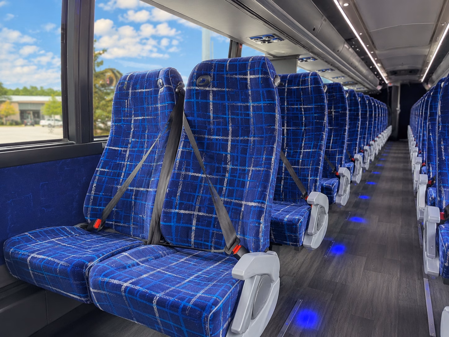 burien airport transportation onboard seating