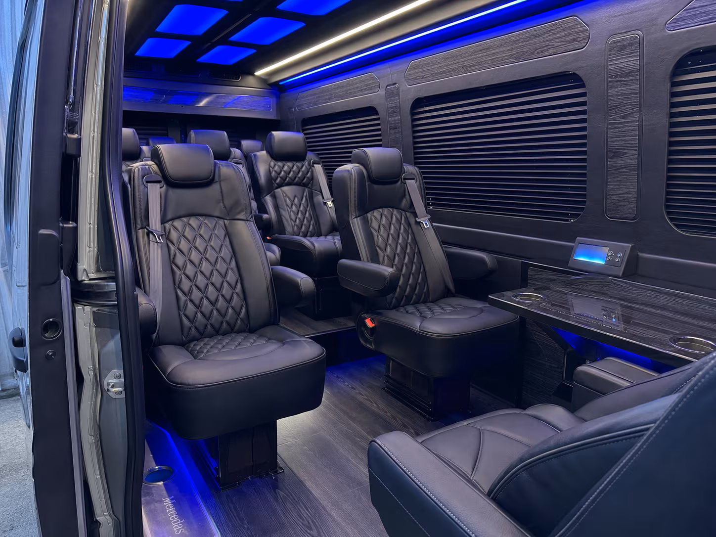 sprinter van transportation for groups and events across burien