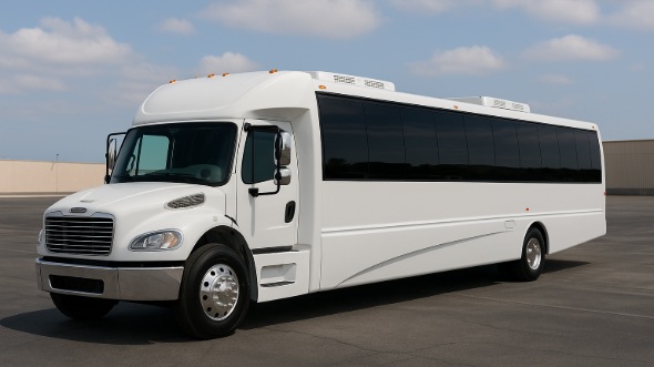 Exterior of Charter Bus Company Burien's 18 Passenger Minibus in Burien