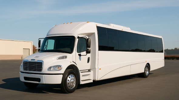 Exterior of Charter Bus Company Burien's 30 Passenger Minibus in Burien