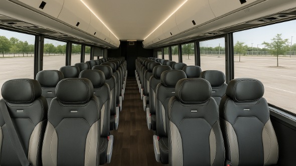 burien 15 passenger minibus inside