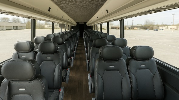 burien 28 passenger minibus inside