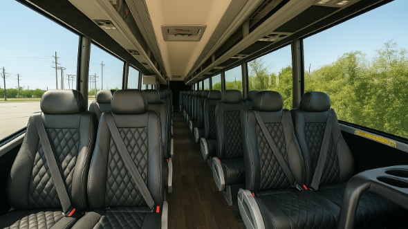 burien 35 passenger minibus inside