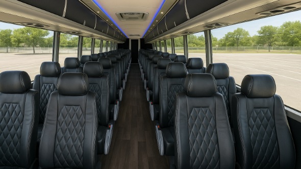 burien 54 passenger charter bus rental