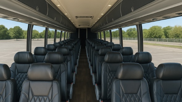 burien 56 passenger charter bus rental