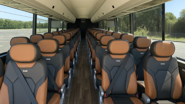 burien 56 passenger charter bus