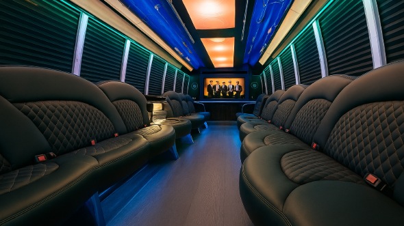 burien party bus rental inside