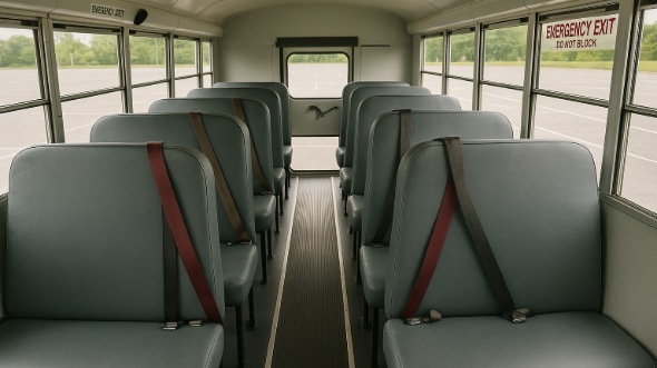 burien school bus rental inside
