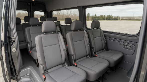 burien sprinter van with driver inside