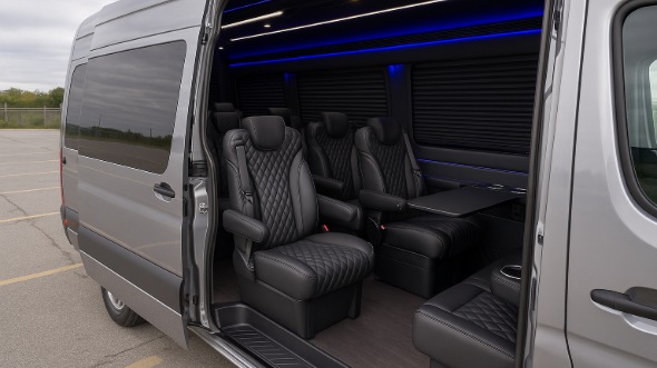 burien sprinter van with driver rental