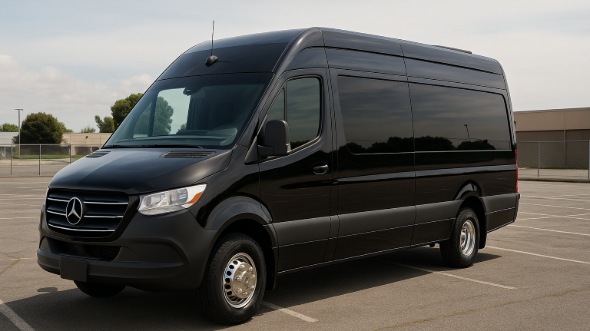 Exterior of Charter Bus Company Burien's Sprinter Limo in Burien